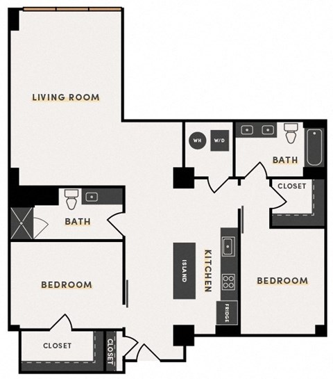 floor plan photo of the junction at white stone station in menomonee falls, wi
